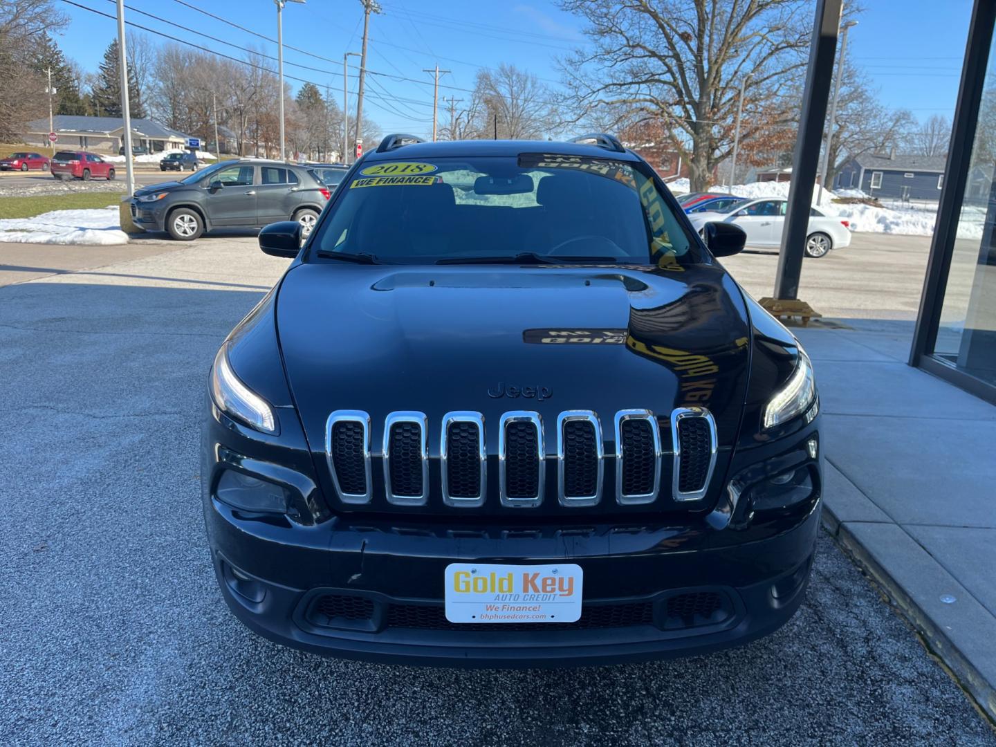 2018 Jeep Cherokee (1C4PJLCB4JD) , located at 1633 W Kimberly, Davenport, IA, 52806, (563) 323-5341, 41.559456, -90.598732 - Photo#1